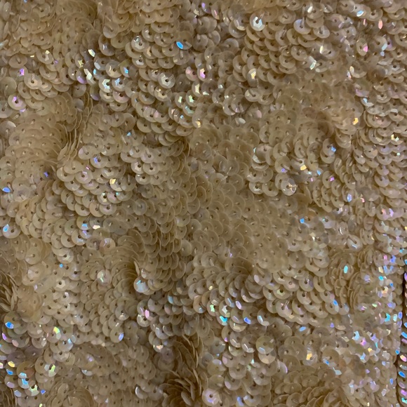 Vintage swirled sequined sweater - Picture 2 of 3